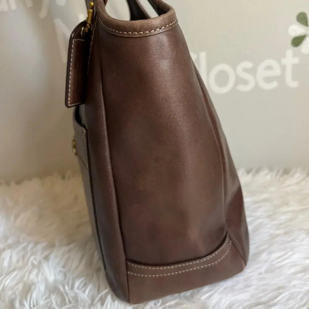 y2k Coach Legacy Mahogany Ergo Hobo Shoulder Bag